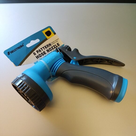 New Belstrom Inc 8 Pattern Hose Spray Nozzle Impact-Resistant Plastic Body 2023 - Picture 5 of 9